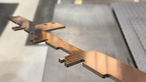 Red Copper Laser Cutting